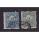 ARGENTINA 1882 GJ 65/6 ESTAMPILLAS USADAS AMBOS COLORES U$ 17